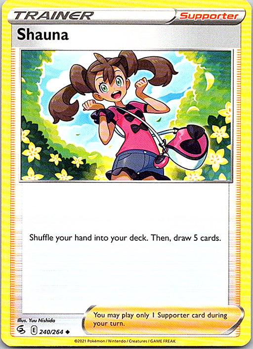 Shauna Uncommon SWSH08: Fusion Strike 240/264 NM