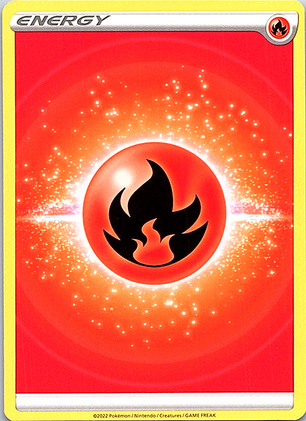 Fire Energy Common SWSH01: Sword & Shield Base Set NM