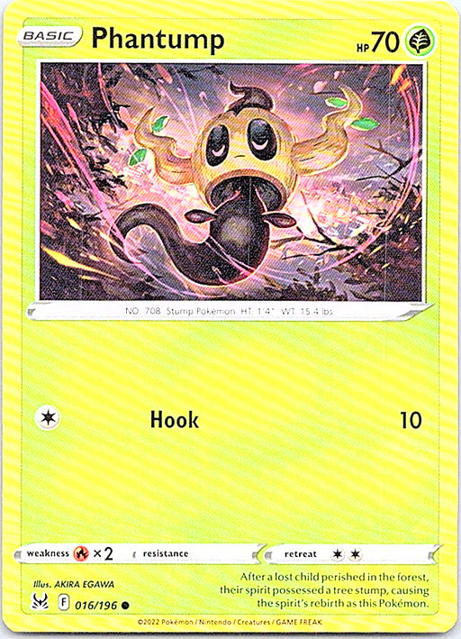 Phantump Common Trick or Trade BOOster 2023 016/196 NM