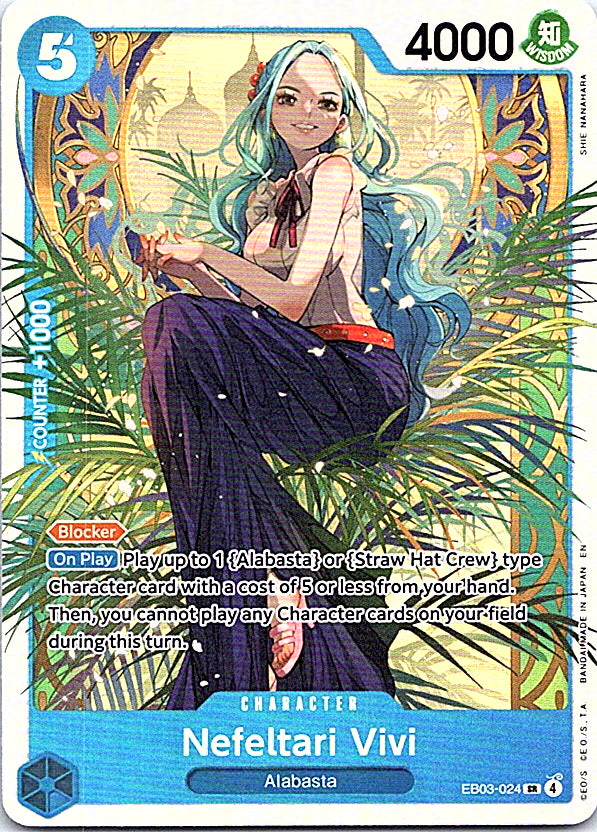 Nefeltari Vivi (024) Foil SR Extra Booster: One Piece Heroines Edition EB03-024