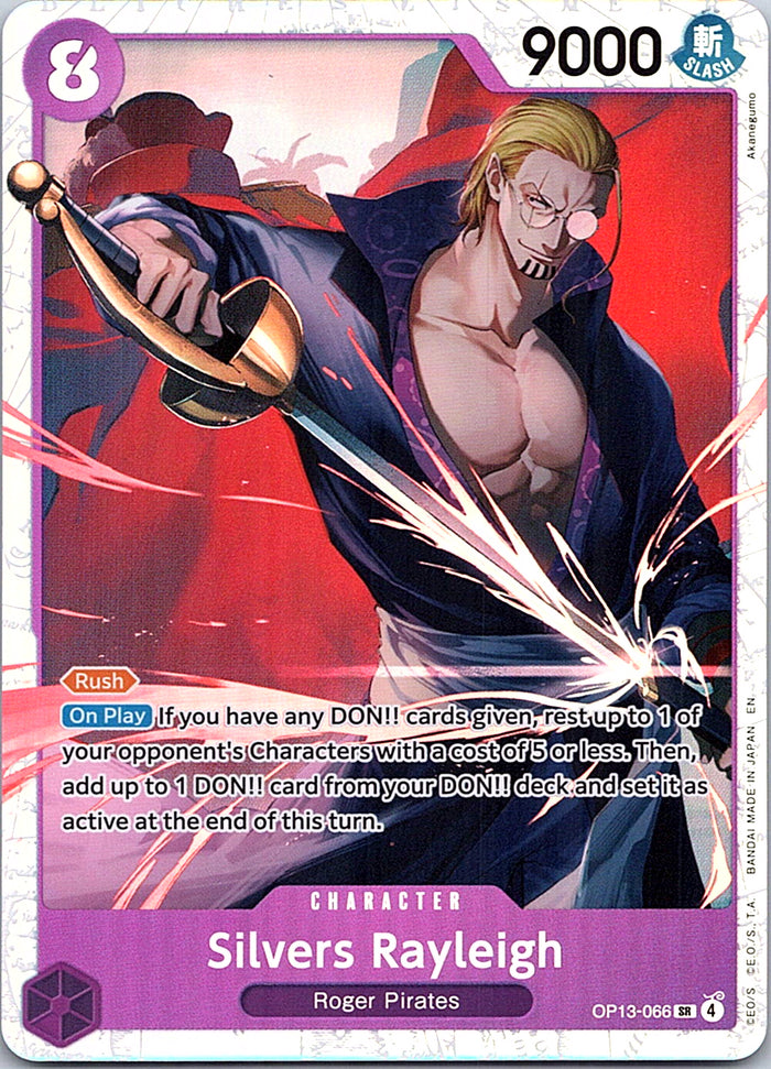 Silvers Rayleigh Foil SR Carrying On His Will OP13-066 NM