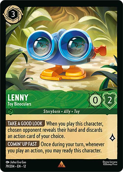 Lenny - Toy Binoculars Cold Foil Rare Wilds Unknown 79/204 NM