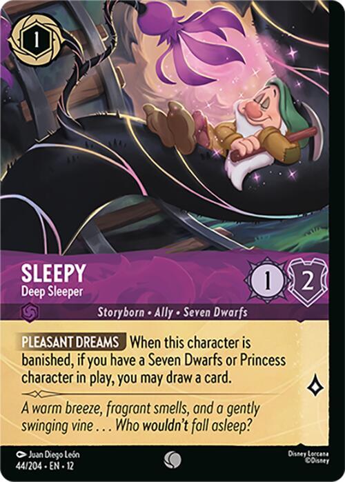 Sleepy - Deep Sleeper (Foil) Cold Foil Common Wilds Unknown 44/204 NM