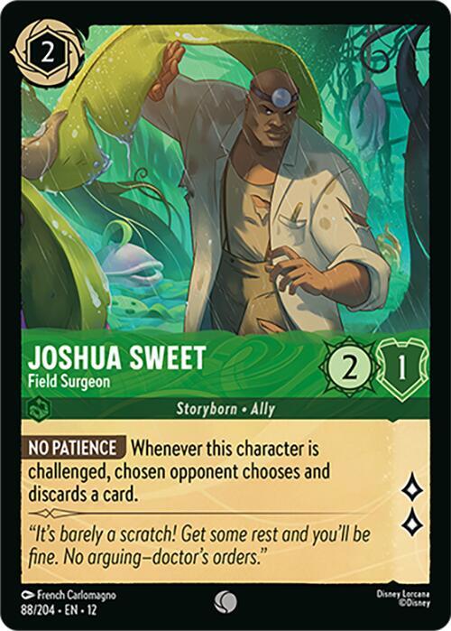Joshua Sweet - Field Surgeon Cold Foil Common Wilds Unknown 88/204 NM