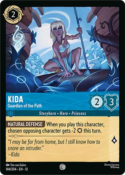 Kida - Guardian of the Path Cold Foil Common Wilds Unknown 144/204 NM