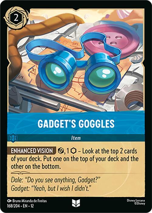 Gadget's Goggles Cold Foil Uncommon Wilds Unknown 168/204 NM