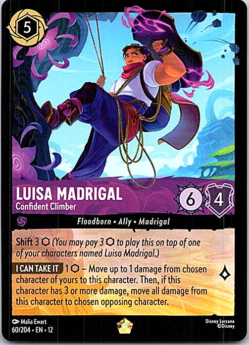 Luisa Madrigal - Confident Climber Legendary Wilds Unknown 60/204 NM
