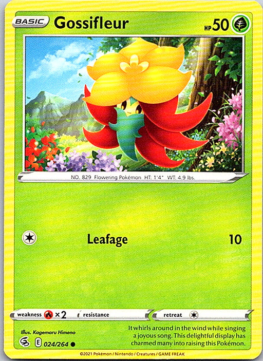 Gossifleur Common SWSH08: Fusion Strike 024/264 NM