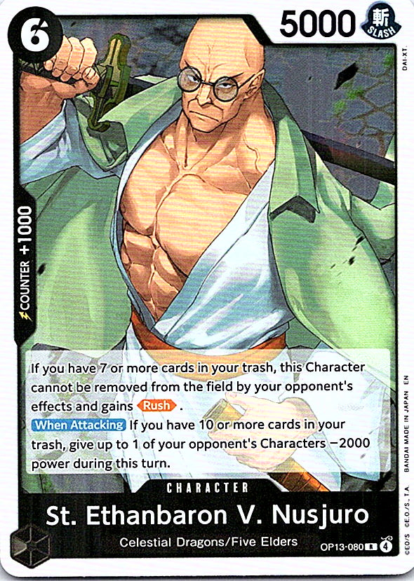 St. Ethanbaron V. Nusjuro Foil R Carrying On His Will OP13-080 NM