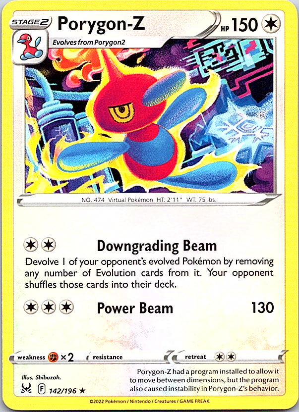 Porygon-Z Rare SWSH11: Lost Origin 142/196 NM