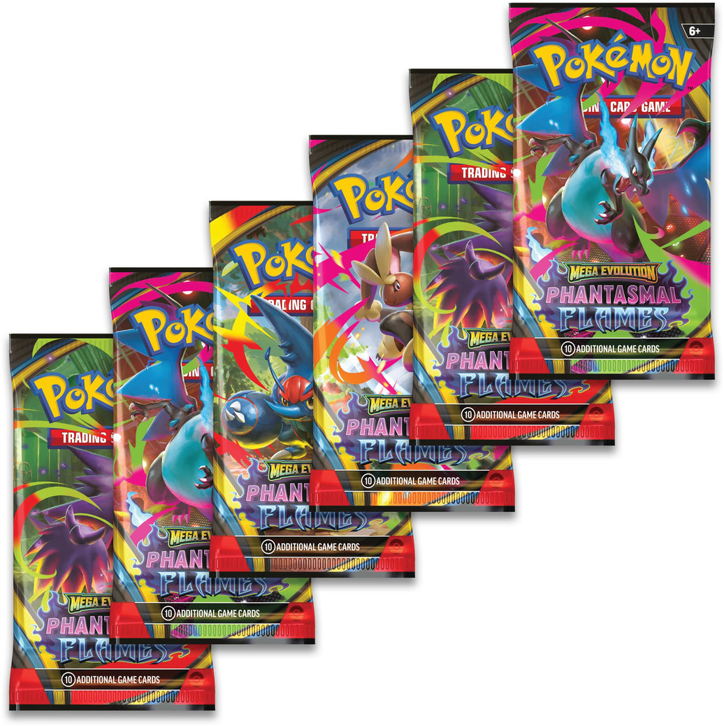 Official Pokémon TCG: Phantasmal Flames Booster Pack