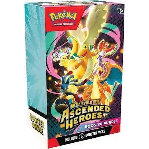 Official Pokémon TCG: Ascended Heroes Booster Bundle