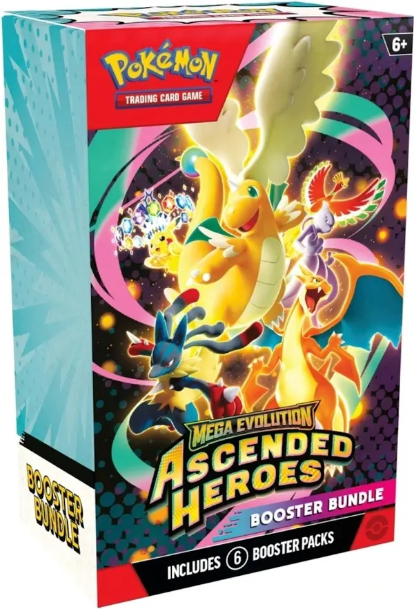 Official Pokémon TCG: Ascended Heroes Booster Bundle