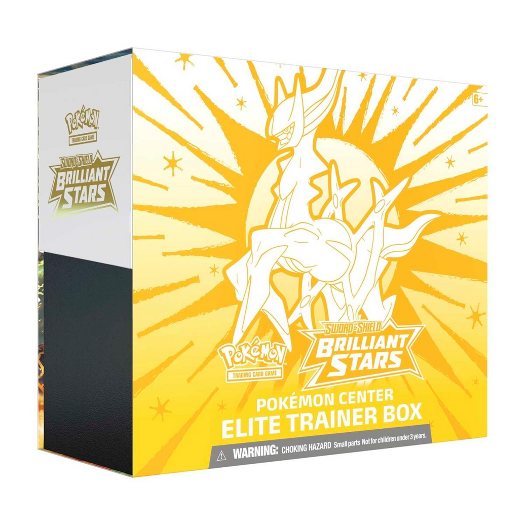 Official Pokémon TCG: Brilliant Stars Pokémon Center Elite Trainer Box
