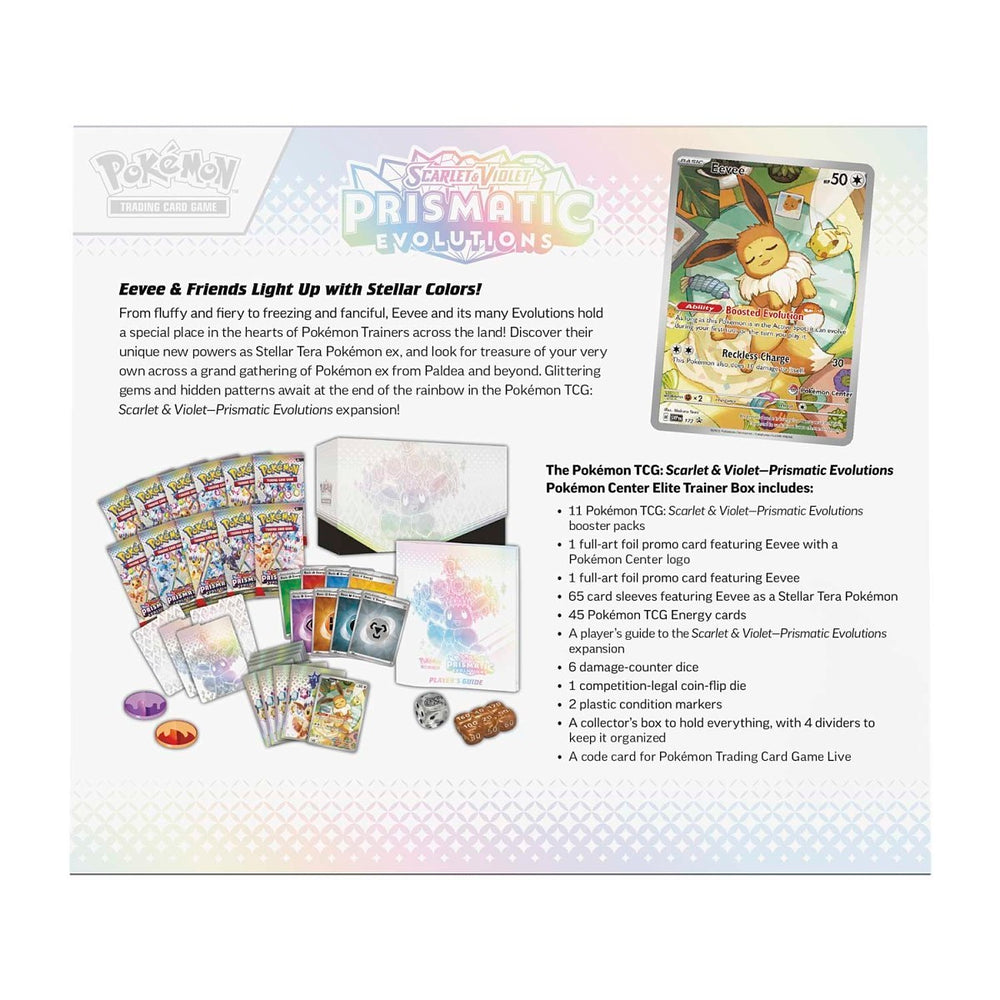 Official Pokémon TCG: Prismatic Evolutions Elite Trainer Box