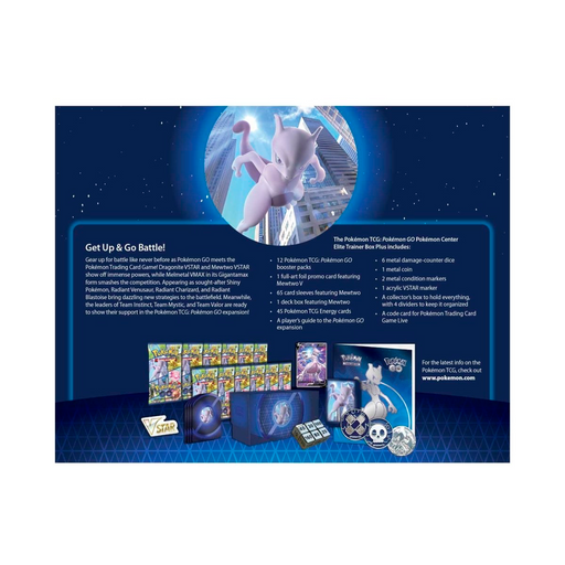 Official Pokémon TCG: Pokémon GO Pokémon Center Elite Trainer Box Plus