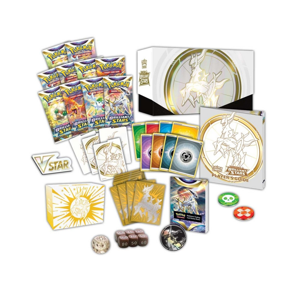 Official Pokémon TCG: Brilliant Stars Pokémon Center Elite Trainer Box