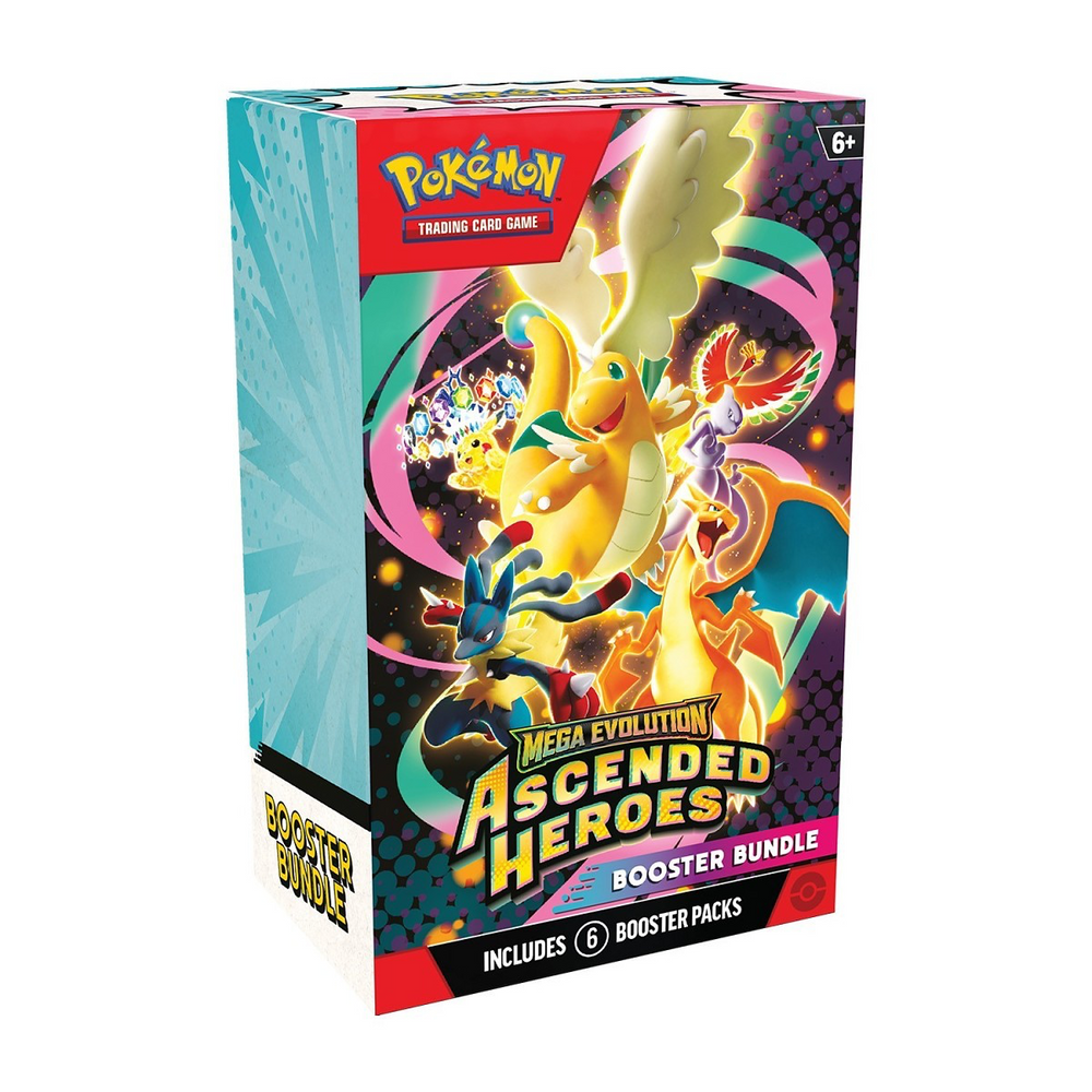 Official Pokémon TCG: Ascended Heroes Booster Bundle