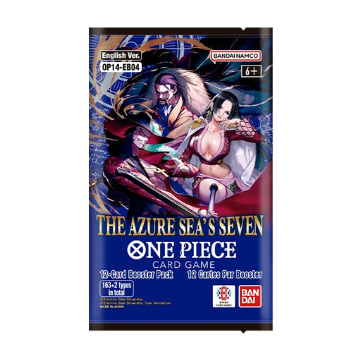 Official Bandai One Piece Card Game: OP-14 The Azure Sea’s Seven Booster Box