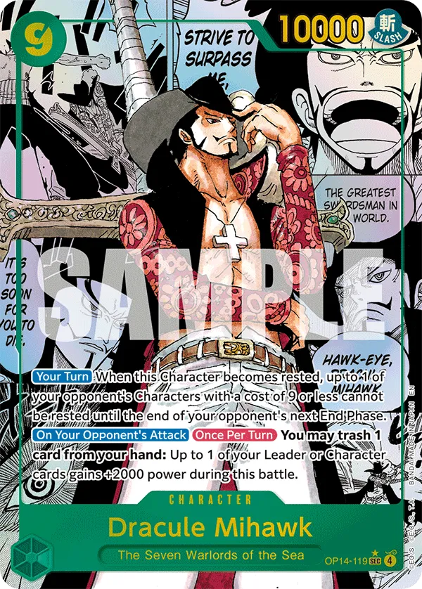 Official Bandai One Piece Card Game: OP-14 The Azure Sea’s Seven Booster Box