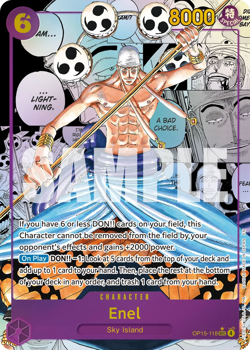 Official Bandai One Piece Card Game: OP-15 Adventure on Kami’s Island Booster Box