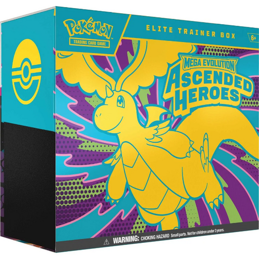 Official Pokémon TCG: Ascended Heroes Elite Trainer Box