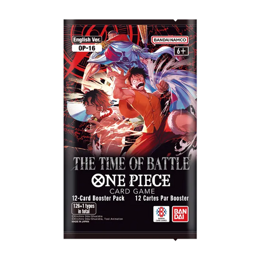 Official Bandai One Piece Card Game: OP-16 The Time of Battle Booster Box