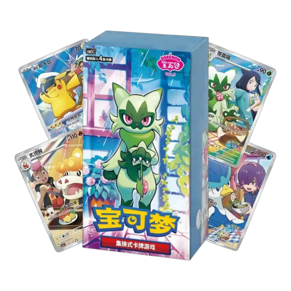Official Pokémon TCG: Gem Pack Vol. 5 Booster Box (Simplified Chinese)