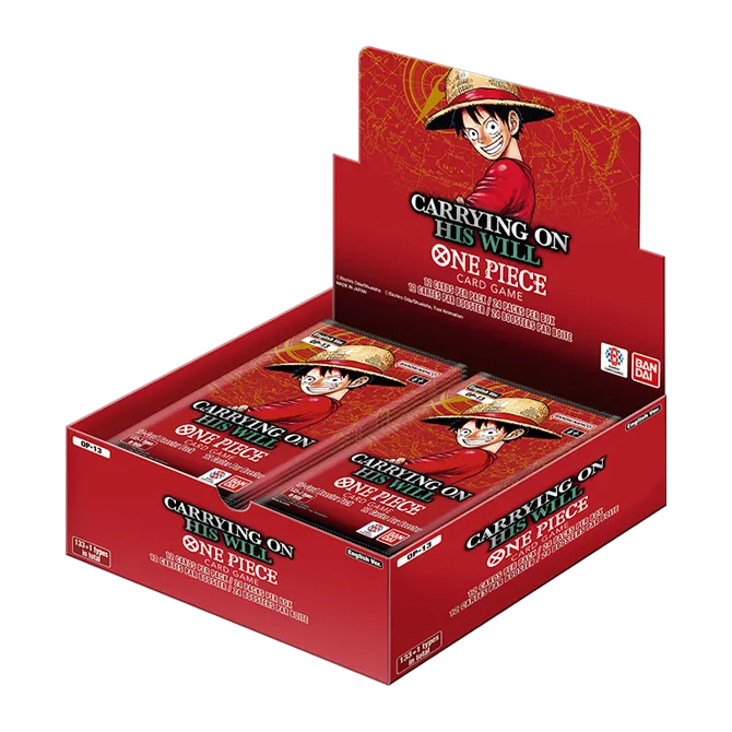 Official Bandai One Piece Card Game: OP-13 Carrying On His Will Booster Box