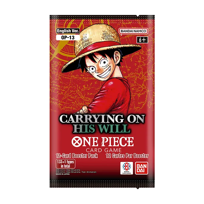 Official Bandai One Piece Card Game: OP-13 Carrying On His Will Booster Box