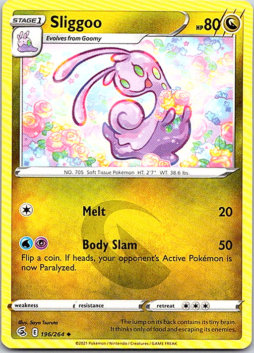 Sliggoo Uncommon SWSH08: Fusion Strike 196/264 NM