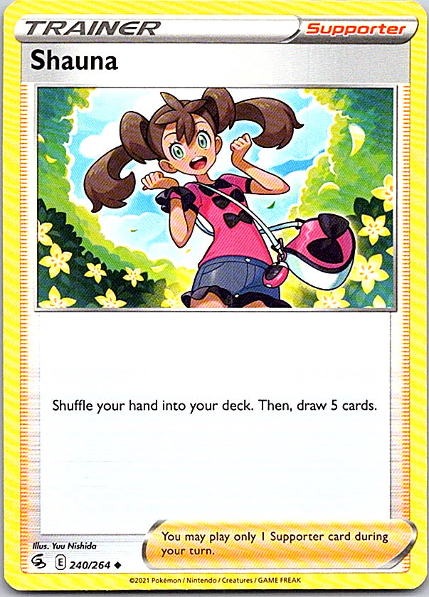 Shauna Uncommon SWSH08: Fusion Strike 240/264 NM