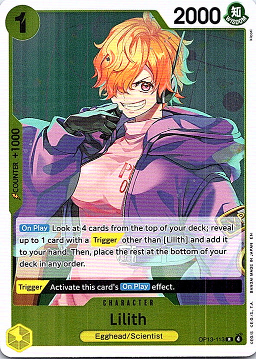 Lilith Foil R Carrying On His Will OP13-113 NM