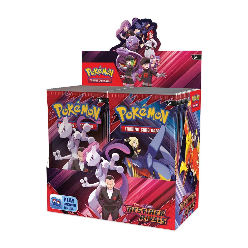 Pokémon TCG Scarlet & Violet—Destined Rivals English booster display box, 36 packs