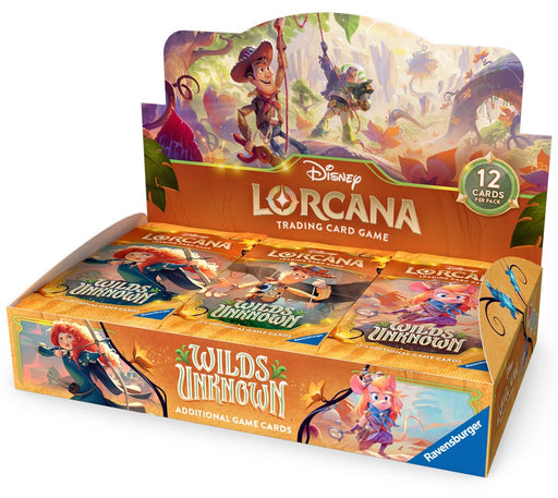 Disney Lorcana Wilds Unknown English booster display box