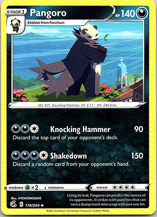 Pangoro Uncommon SWSH08: Fusion Strike 174/264 NM
