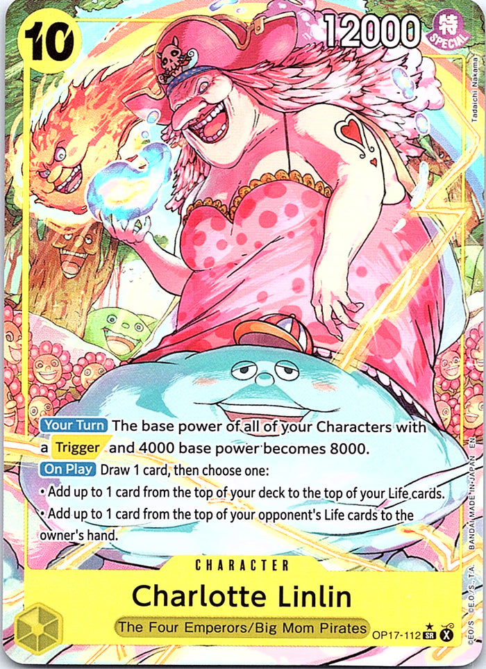 Charlotte Linlin (112) (Alternate Art) Foil SR The World's Strongest Warriors OP