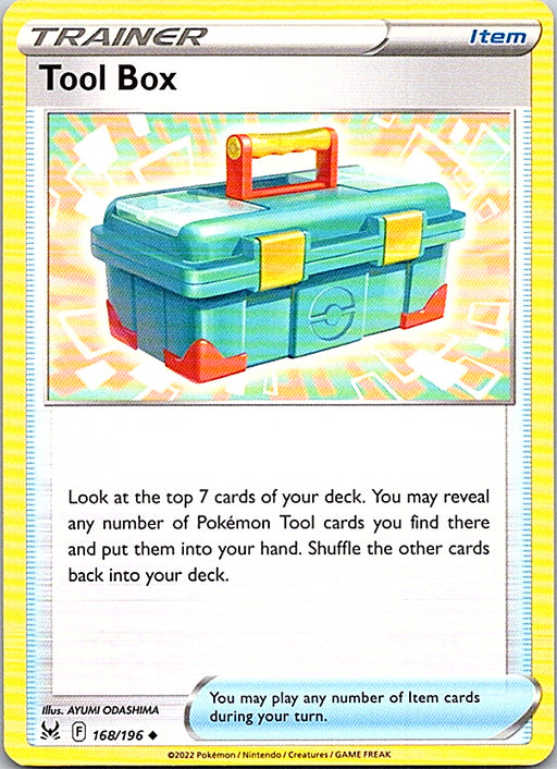 Tool Box Uncommon SWSH11: Lost Origin 168/196 NM