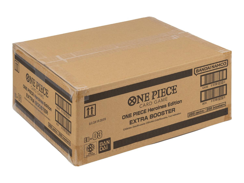 One Piece Card Game EB-03 Heroines Edition English factory-sealed 12 booster box case