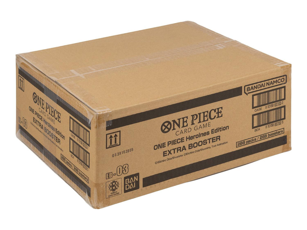 One Piece Card Game EB-03 Heroines Edition English factory-sealed 12 booster box case