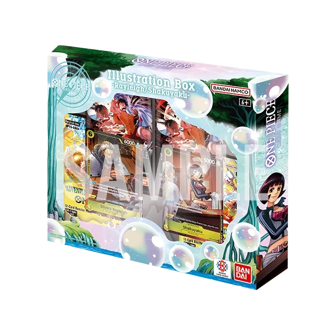Official One Piece Card Game Illustration Box Vol. 7 – Rayleigh and Shakuyaku