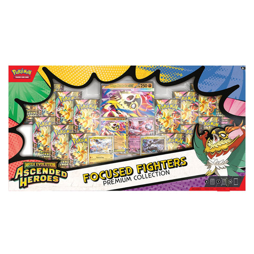 Pokémon TCG Mega Evolution—Ascended Heroes Focused Fighters Premium Collection