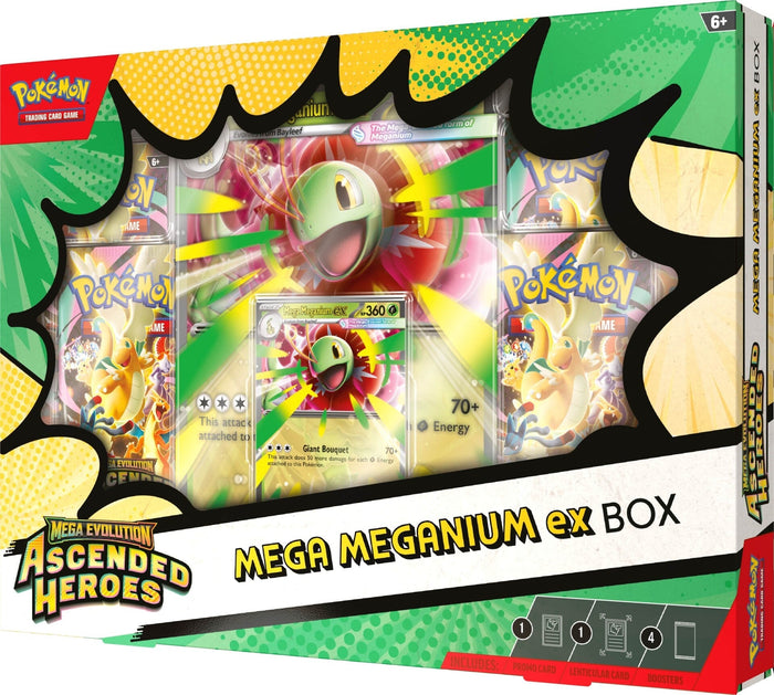 Pokémon TCG Ascended Heroes Mega Meganium ex Box