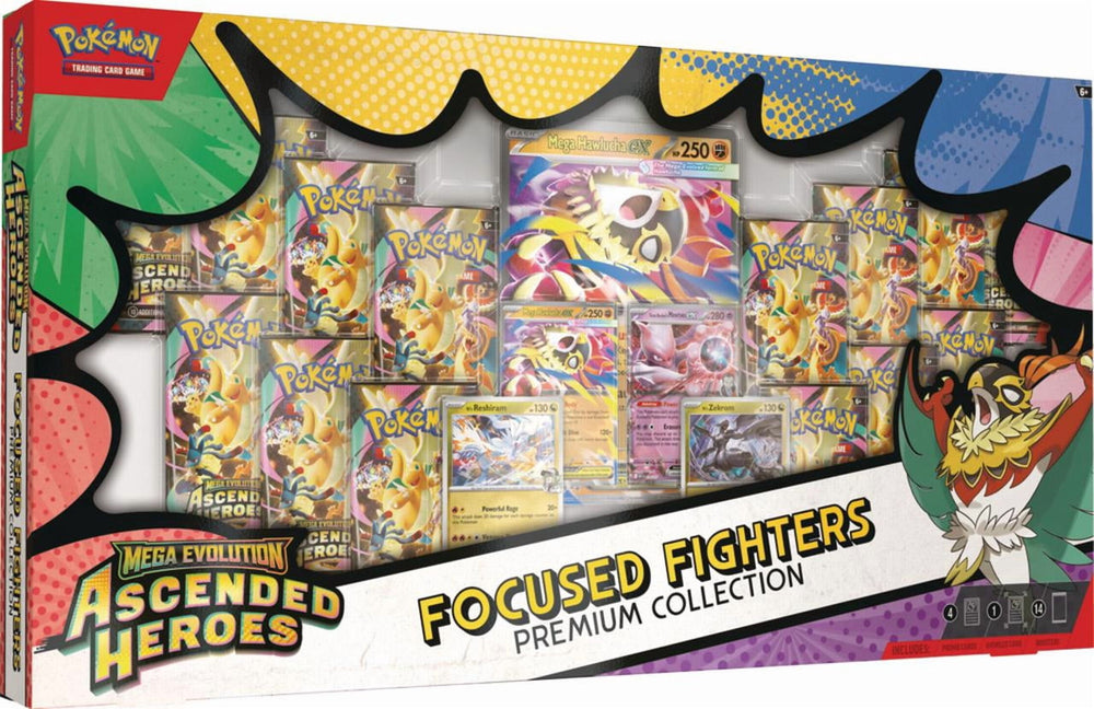 Pokémon TCG Focused Fighters Premium Collection front packaging