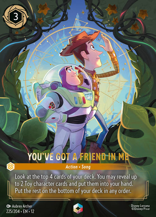 You've Got a Friend in Me Enchanted 225/204, Wilds Unknown; possible pull, not guaranteed
